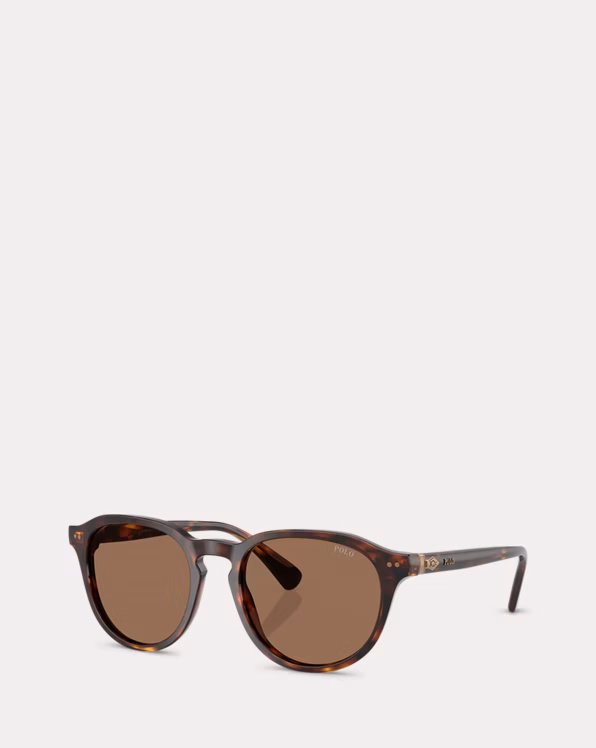 Heritage Pen-Hinge Round Sunglasses