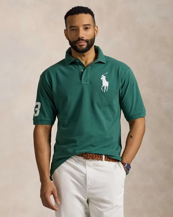 Big Pony Mesh Polo Shirt