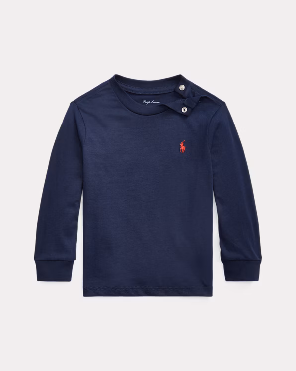 Cotton Jersey Long-Sleeve T-shirt
