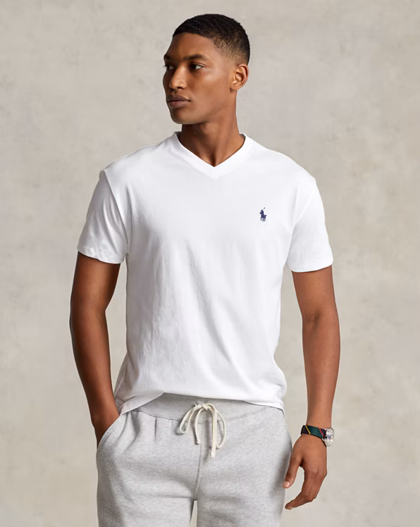 Classic Fit Jersey V-Neck T-Shirt