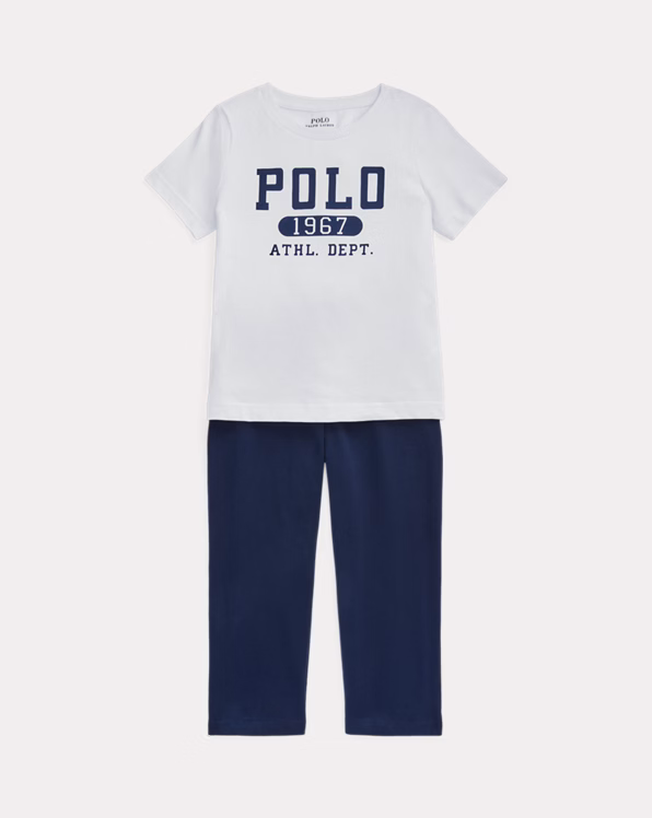 Logo Jersey Sleep Set