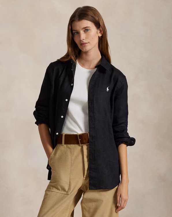 Classic Fit Linen Shirt