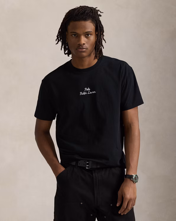 Classic Fit Logo Jersey T-Shirt