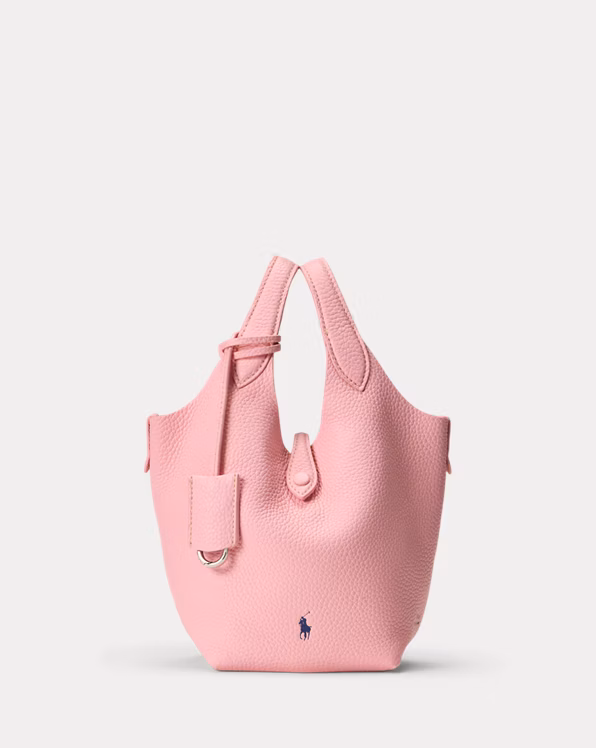 Polo Play Leather Small Tote & Crossbody